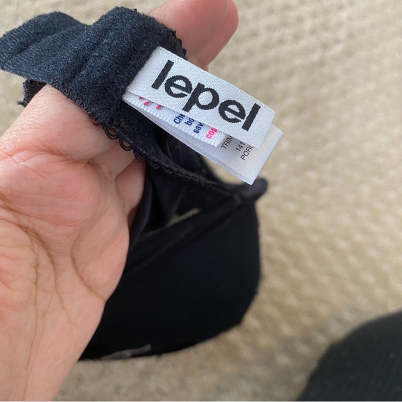 NEW High Apex Plunge Bra 30F Black and Pink - Picture 4 of 6